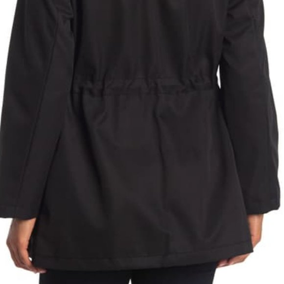 Kate Spade hooded water resistant trench coat - Picture 3 of 5